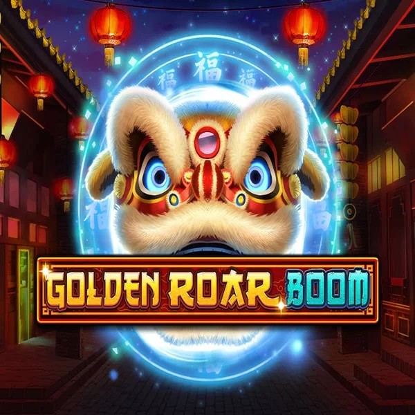 Golden Roar BOOM logo – Slots by Greentube at Magius Casino
