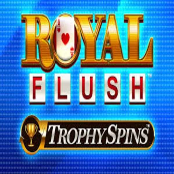 Royal Flush Trophy Spins logo – Slots by Greentube at Magius Casino