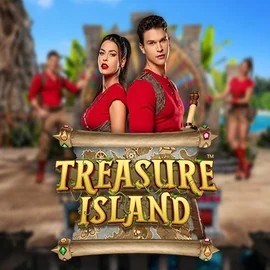 Official Live Casino logo: Treasure Island by Pragmatic Play at Magius Casino